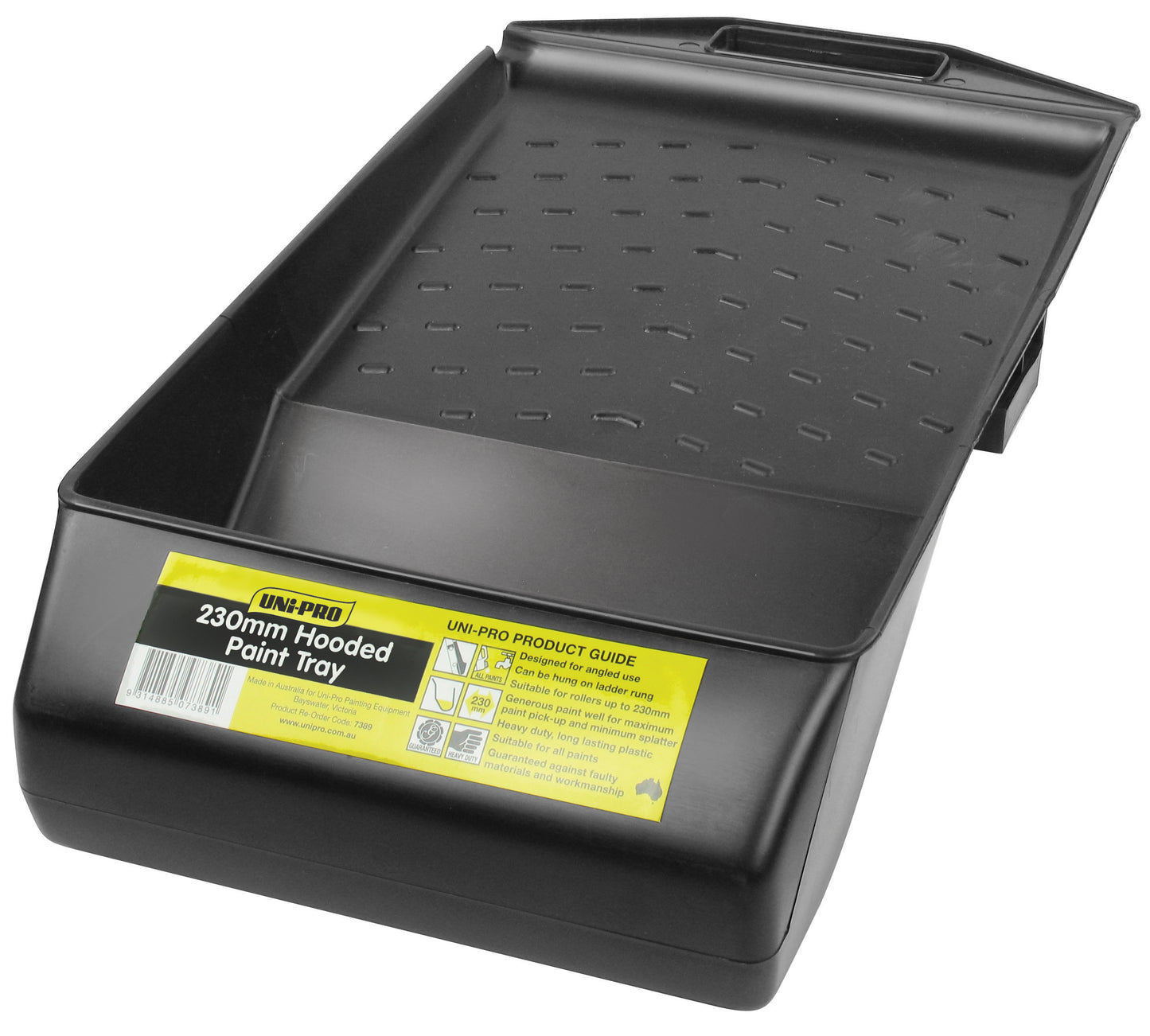 UNI-PRO 230mm H/DUTY Tray Black