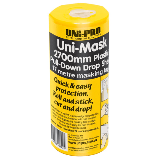 UNI-Mask Tape/Film Dispenser 2700mm x 17mt