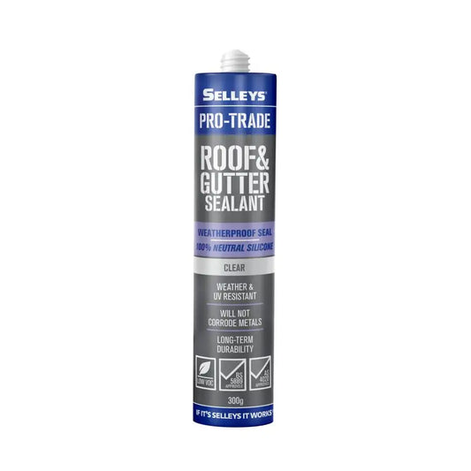 Selleys - ProTrade Roof & Gutter Clear 300g