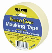 UNI-Pro White Masking Tape 36mm x 50mt