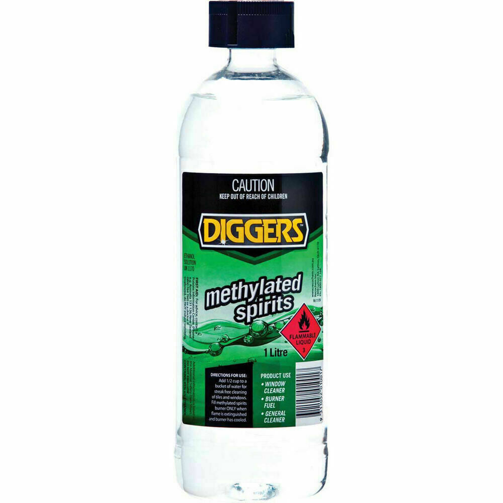 Diggers Methylated Spirits 1Ltr